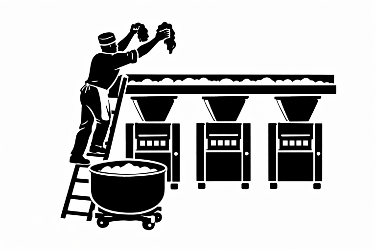 Mehrere Brötchenanlagen